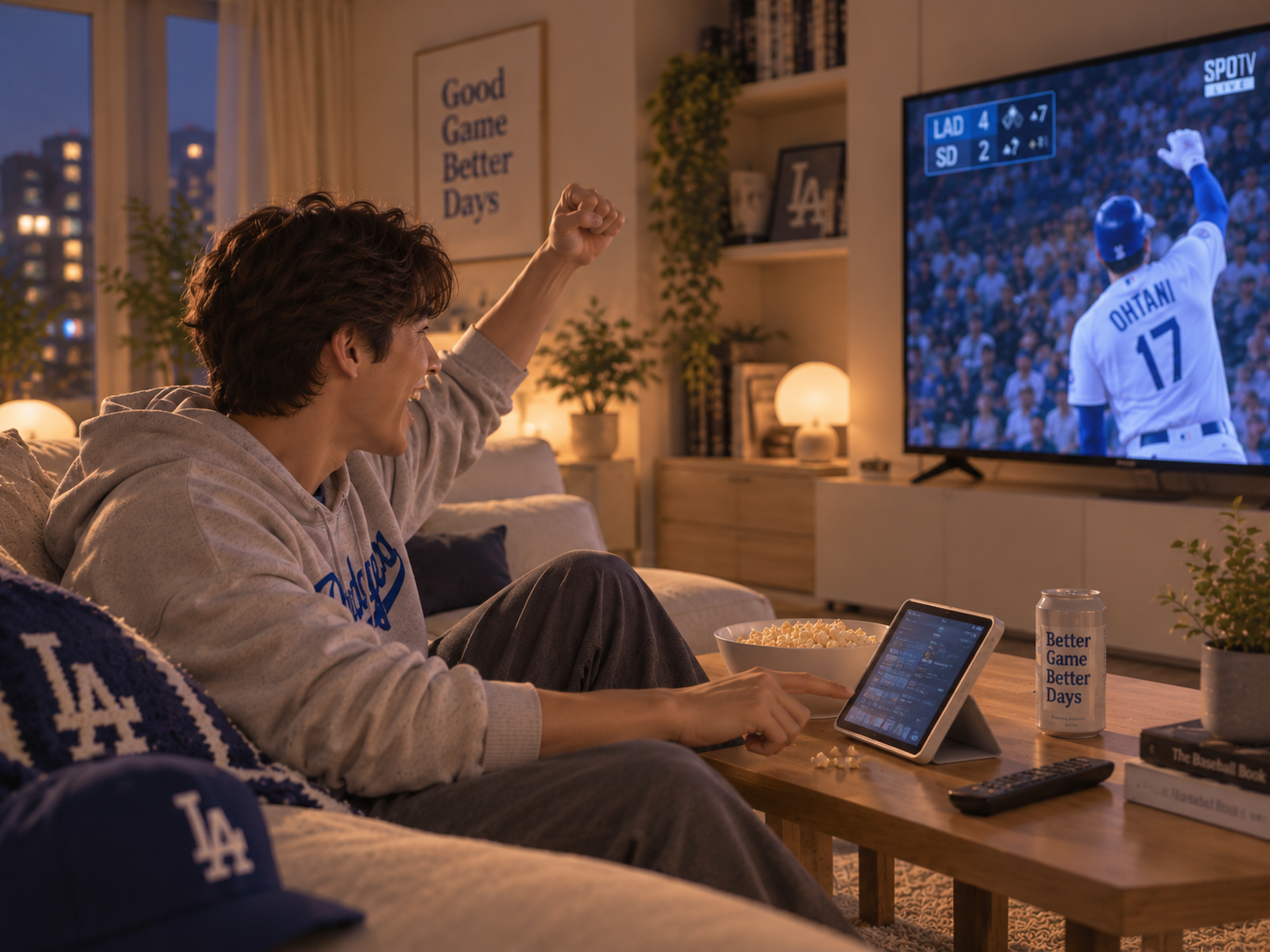 AI device for sports fans