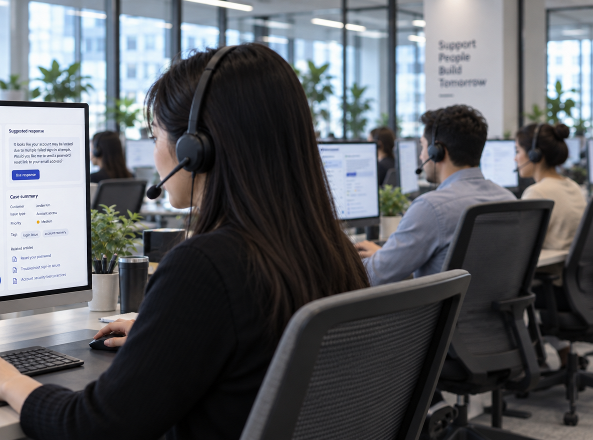 AI contact center